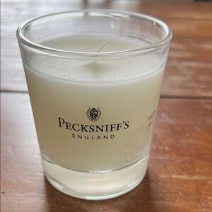 Pecksniff's England Candle - Grapefruit & Citron Scented.  3.8 oz - single wick
